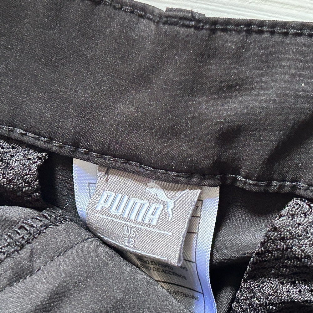 PUMA boys size 12 black golf shorts - Picture 4 of 5